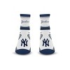 MLB New York Yankees Large Quarter Socks - image 2 of 3