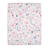 Bedtime Originals Blossom Pink Watercolor Floral 3-Piece Mini Crib Bedding Set - 4 of 4