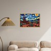 Art Remedy Desert Night Stars Impressionism Wall Art Framed - 2 of 4