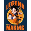 Dragon Ball Z Legend In The Making Youth Crew Neck Short Sleeve Navy Blue T-shirt - 2 of 3