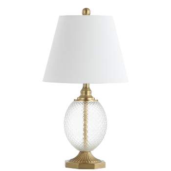 Kaiden Table Lamp - Clear/Brass Gold - Safavieh.