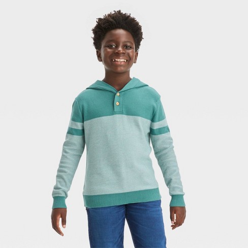 Boys teal clearance sweater