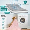 PetAmi Waterproof Dog Blanket, Leakproof Fleece Throw for Pet Cat Puppy Kitten, Reversible Washable Soft Plush Cover - 4 of 4