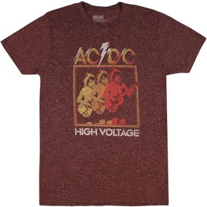 AC/DC Men's High Voltage Angus Young Graphic T-Shirt Adult - 1 of 3