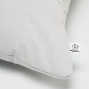 16"x42" Slub Center Stripe Oversized Lumbar Bed Pillow - Hearth & Hand™ with Magnolia - image 4 of 4