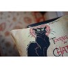Signare USA Steinlen Tournee Du Chat Noir Pillowcase/Cushion Cover 18 x 18 inch - 2 of 3