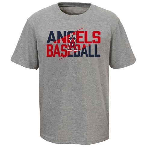Mlb Los Angeles Angels Boys' Poly T-shirt - S : Target