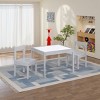 FURNIinspire Kids Table Sets 3 Piece Kids Table And Chairs,Table And Chairs For Kids, Living Room, Dining Room, Nursery, Gray, 25"*19"*18" - 2 of 4