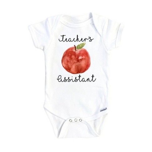 Teacher's Assistant Onesie® Baby Boy Girl Clothes Infant Bodysuit Funny Cute Newborn GS1 - image 1 of 3