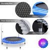 SereneLife Adult Jumping Fitness Trampoline - 40" Foldable Rebounder with Adjustable Handrail, Core Workout Trainer - SLSPT409 - 4 of 4