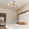 Rennnsan Vionel 23"W 8-Light Sputnik Mid-Century Modern Dimmable Semi Flush Mount in Gold - 2 of 4