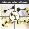 Smart Tech Powerful 22/3Pcs Electric Drill-Brush Kit for Effortless Carpet, Bathroom, Surface, Tub, Furniture, Shower, Tile, and Tires Cleaning - 3 of 4