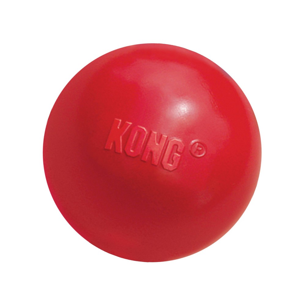 PHILLIPS PET FOOD SUPPLY KB2 Kong 4 RED Ball Dog Toy
