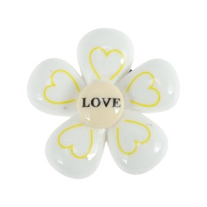 Unique Bargains Magnetic Refrigerator Sticker Irregular Shape Large Smiling Sunflower 1 Pc - 1 of 3