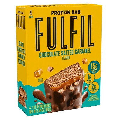 Fulfil Chocolate Salted Caramel Protein Bars - 5.64oz/4ct