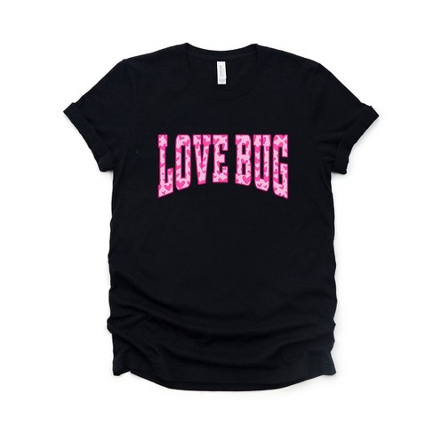 Simply Sage Market Women's Love Bug Hearts Short Sleeve Graphic Tee - image 1 of 4