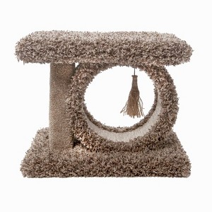 Beatrise Pet Products Kitty Carnival Cat Scratcher House - 16" - 1 of 3