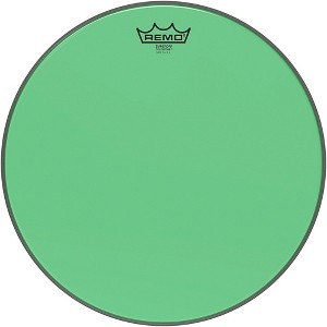 Remo Emperor Colortone Green Drum Head - 1 of 2