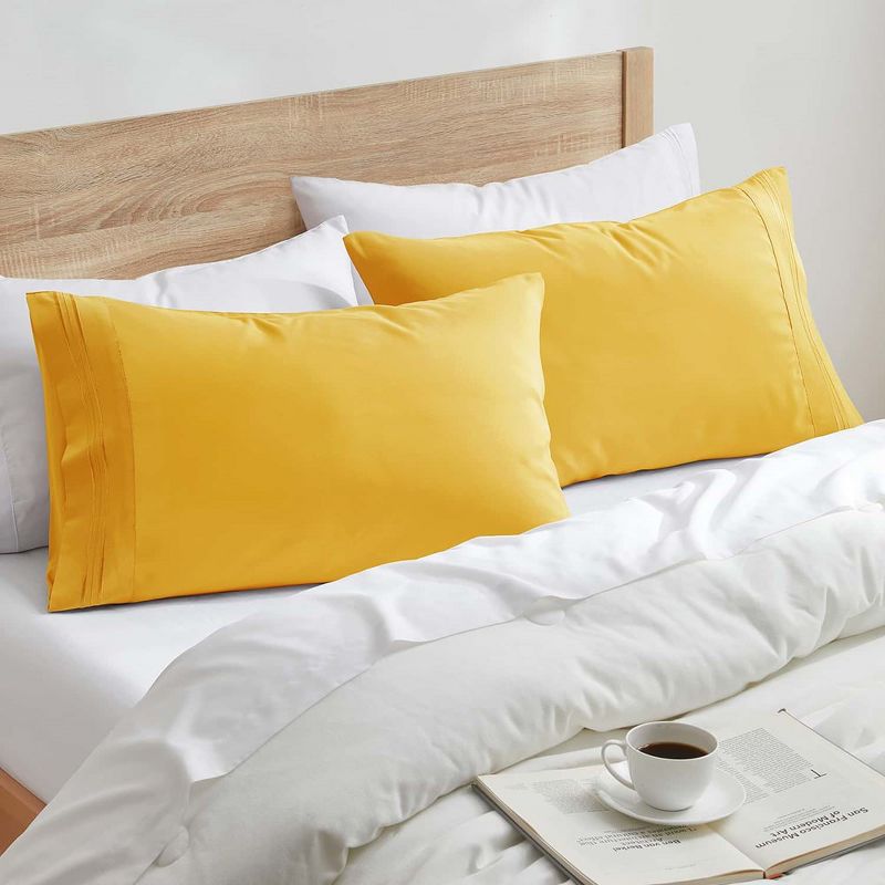 Nestl Luxury Soft Microfiber Set of 2 Pillowcases, 2 of 7