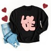 Simply Sage Market Valentines Love Pink Sweatshirt - 3 of 4
