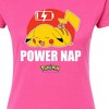 Women's - Pokémon - Pikachu Power Nap Fitted Graphic T-Shirt - 2 of 3