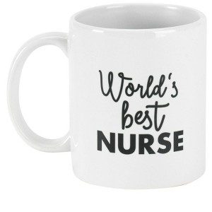 World's Best Nurse 11 Oz Ceramic Stoneware Coffee Mug - 1 of 2