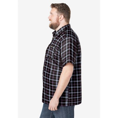 KingSize Short Sleeve Printed Sport Shirt