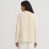 Lands' End Women's Drifter Two Color Shaker Mock Neck Sweater - 2 of 4