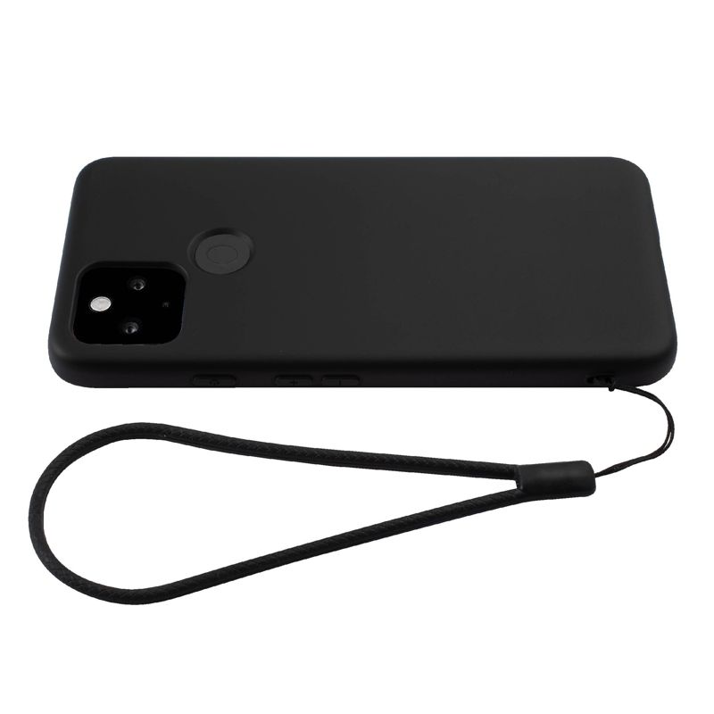 Insten Liquid Silicone Case For Google Pixel 4a 5G (2020)(NOT For Pixel 4a) Soft Microfiber Full Body Protective Cover, 5 of 10
