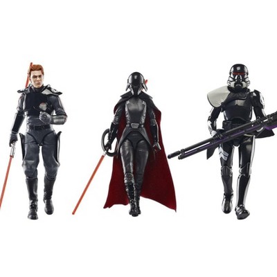 Second Sister, Cal Kestis, Purge Trooper 3 Pack 6-Inch Scale | Star Wars Jedi: Fallen Order | Star Wars The Black Series Gaming Greats Action figures