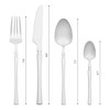 REGALWOVEN Stainless Steel Durable Rust-Proof Corrosion Resistant Serving Sets 20 Pcs 1 Set - 2 of 4