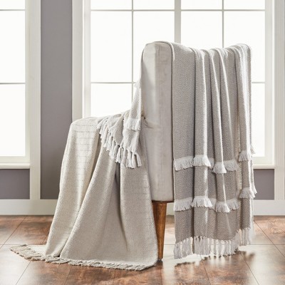 Modern Threads 2 Pack 100% Cotton, 50 x 60 Throw, Dion.