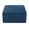 NicBex Square Ottoman,Corduroy Poufs with Foam Chunk Filling,Fluffy Pouf Foot Stool for Living Room,Bedroom,Office - 4 of 4