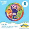Treasures Gifted Teletubbies Dessert Plates 7in - Disposable Paper Plates - Teletubbies Birthday Party Supplies - 2 of 4