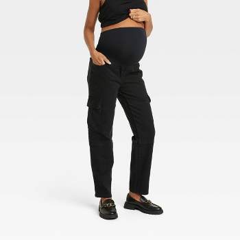 Over Belly Midi Maternity Jean Shorts - Isabel Maternity By Ingrid