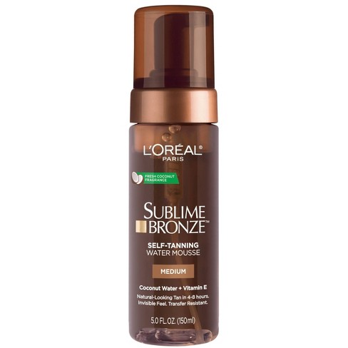 L'oreal Paris Sublime Bronze Hydrating Self-tanning Water Mousse - 5 Oz :