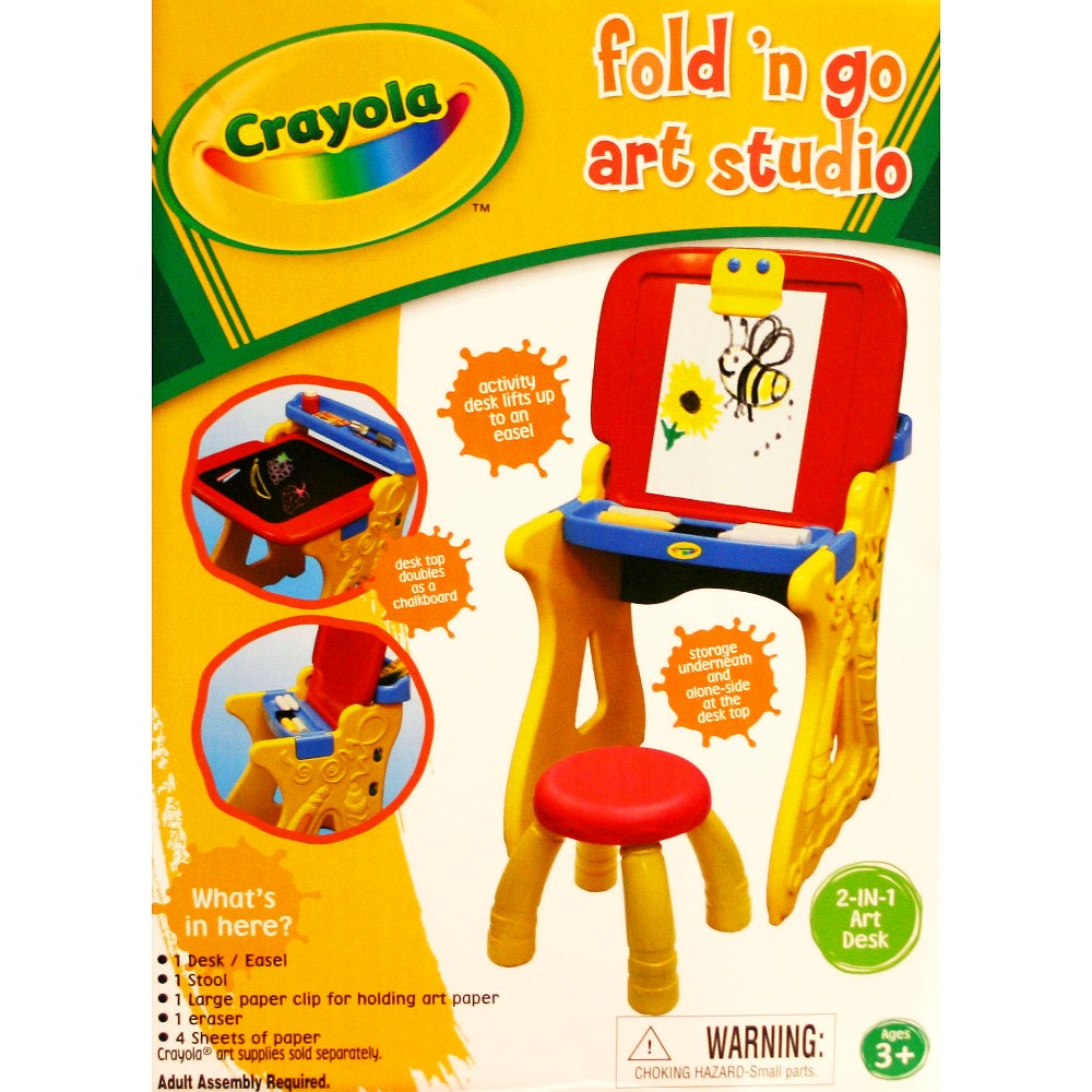 UPC 833186003141 product image for Grow’n Up Crayola Fold 'n Go Art Studio | upcitemdb.com