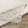 Hauteloom Valyermo Beige Hand Woven Cotton Rug - 4 of 4