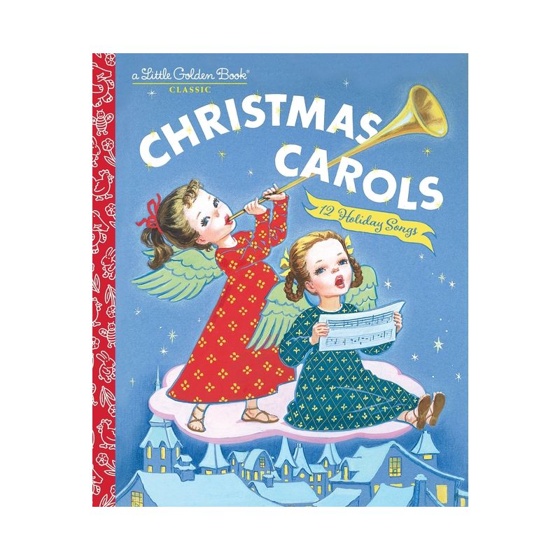 Christmas Carols - (Little Golden Book) by  Corinne Malvern (Hardcover), 1 of 2