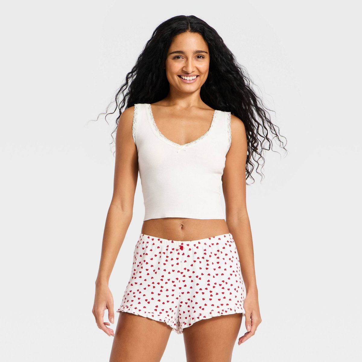 Women's Ribbed Sleep Tank - Wild Fable™
