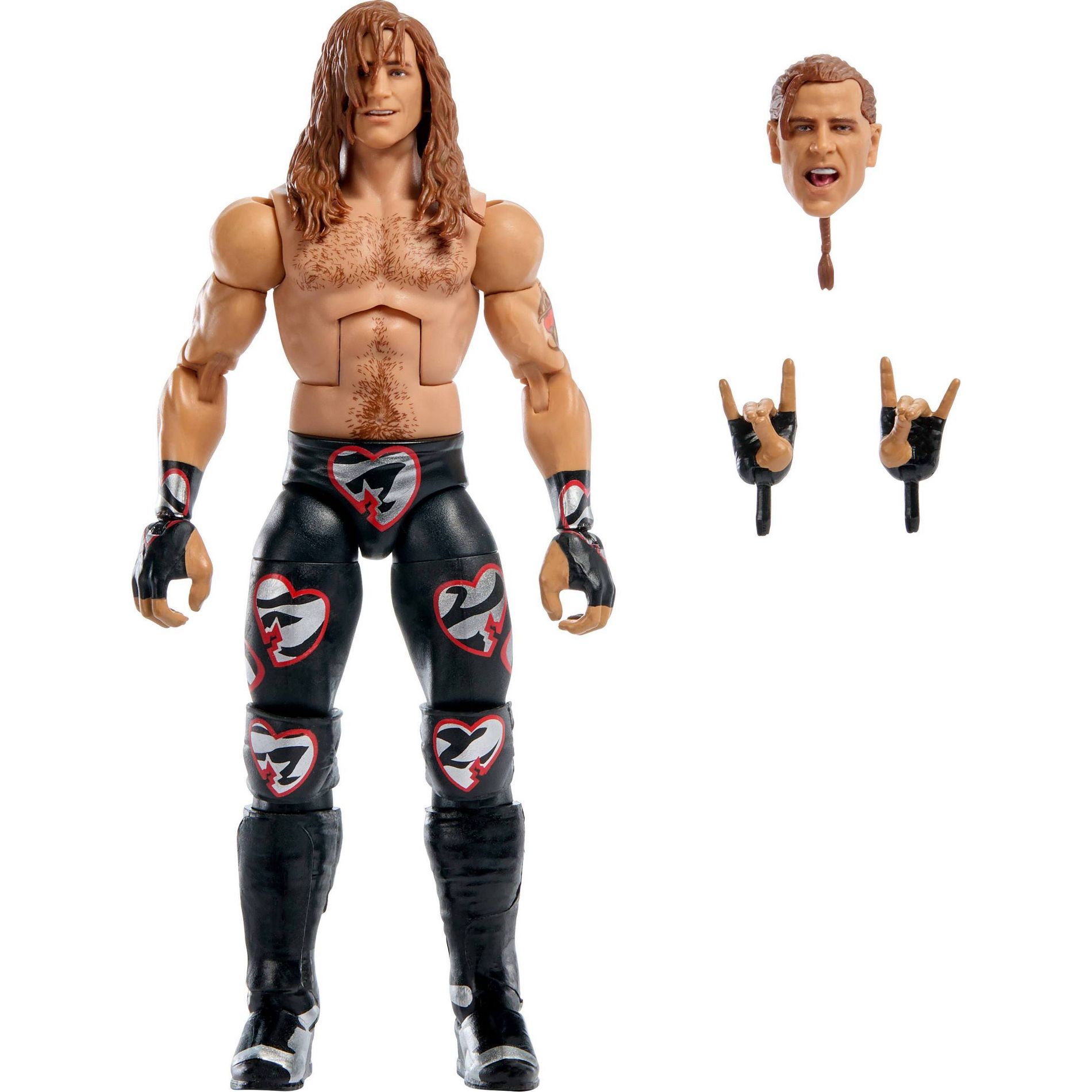 WWE Elite Legends Shawn Michaels Action Figure & Accessories, Series 28 6-inch Collectible Set