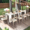 SKRAN Multifunctional Extendable Console Table -  MDF Material, Suitable for Home and Outdoor Use - 2 of 4