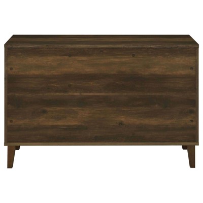 Torin Dark Pine Rustic 2-Door Wood Accent Cabinet