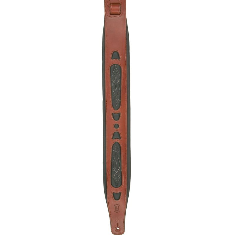 Levy's Classic Padded leather guitar strap, 5 of 6