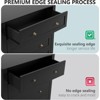 Black 6-Drawer Wood Dresser for Bedroom,48 Inch TV Stand Compatible Modern Dresser,Multi-Scene Organizer for Living Room/Entryway,(Easy Assembly) - 4 of 4