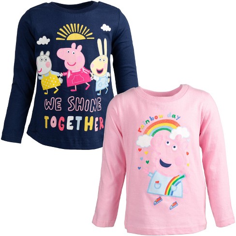  Bluey Kids 2 Pack Long Sleeve Graphic T-Shirt: Clothing, Shoes  & Jewelry