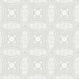 RoomMates Overlapping Medallions Peel & Stick Wallpaper: Removable Abstract Wall Stencil, Self-Adhesive, Multicolored - 1 of 4