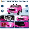 12V Ride on Licensed Shelby GT350, Battery Powered Ride on Toys for Toddlers with Remote Control, Ford Kids Electric Vehicle - 3 of 4