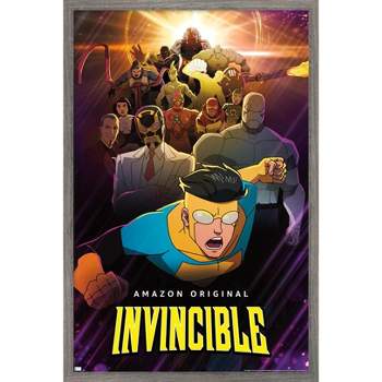 Trends International Invincible - Purple One Sheet Framed Wall Poster Prints