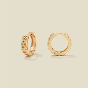Made By Mary | Sagittarius Huggie Hoop Earrings - 1 of 4